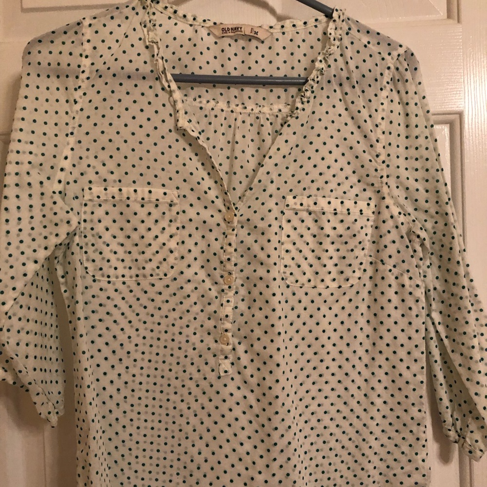 Old Navy Polka Dot top